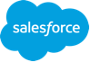 Salesforce logo in bubble