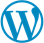 Wordpress logo in bubble